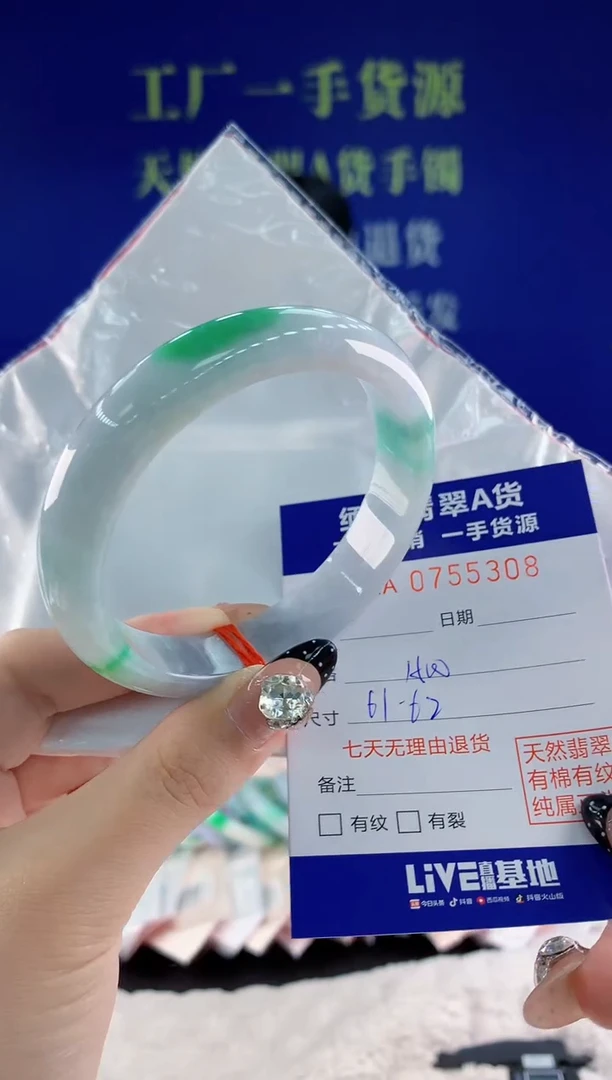 未镶嵌手镯翡翠08天然翡翠A货