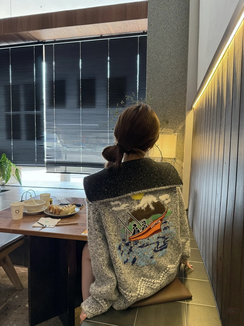 FW25 （帆船）马户Nigo系列拉链毛衣【男女同款】