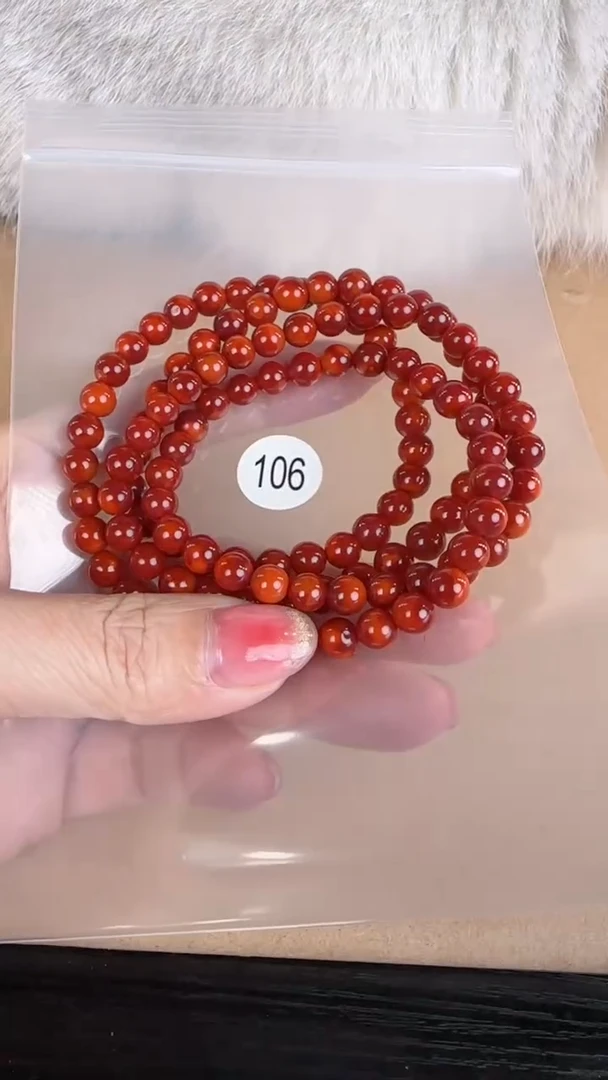 【闪购商品】南红玛瑙手串未镶嵌原矿无优化无裂
