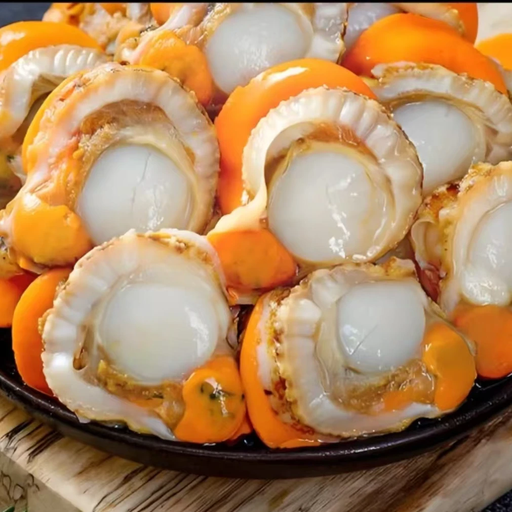 【超大号无壳扇贝海鲜肉】当季新货新鲜无泥无沙扇贝肉1包40-60到手3包