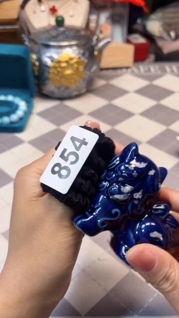 瓷片陶茶666文玩周边多人树林