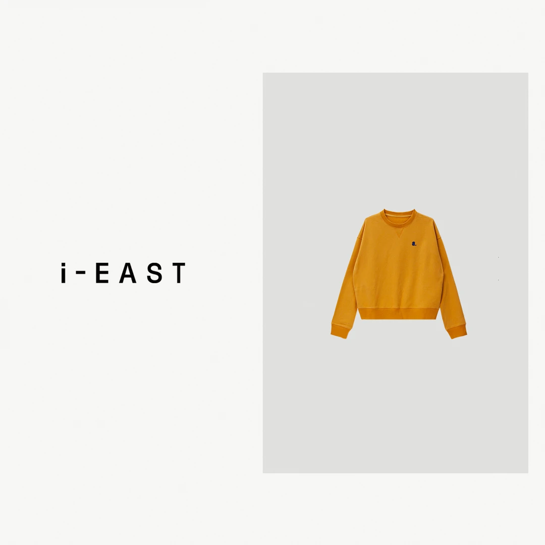 i-EAST 少年派卫衣~简约休闲百搭卫衣上衣-4Q SY0365