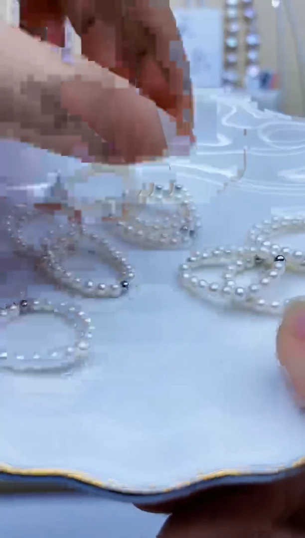 未镶嵌戒指淡水珍珠戒指多样性发其一