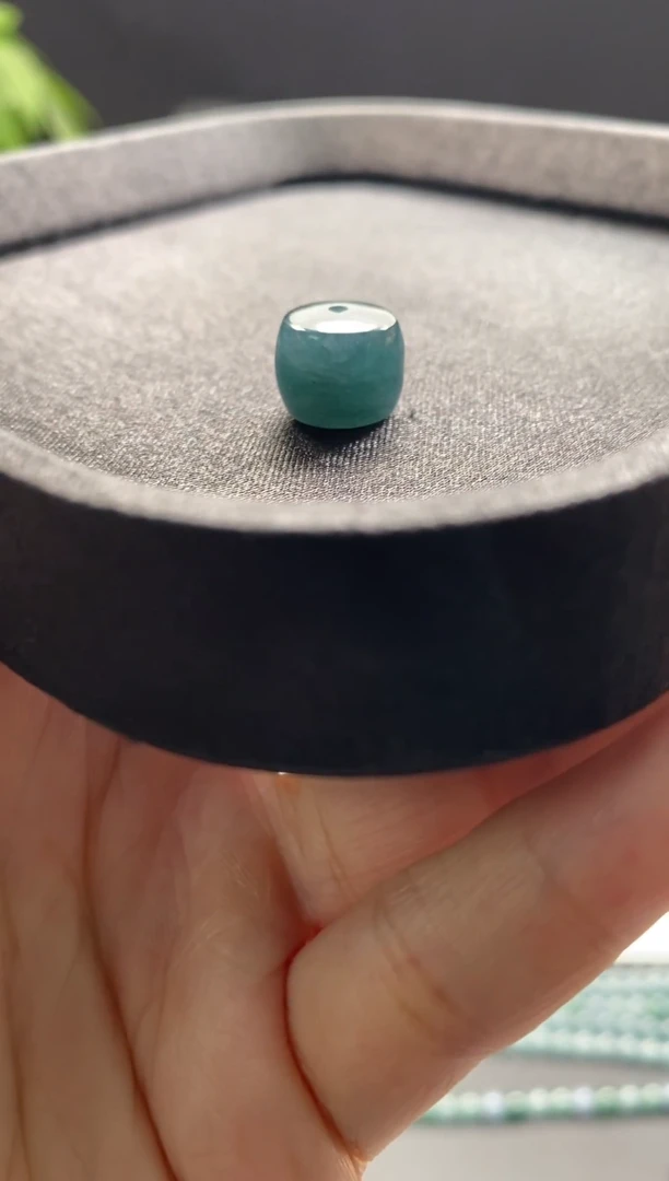 未镶嵌手链翡翠散珠卡12MM老型珠