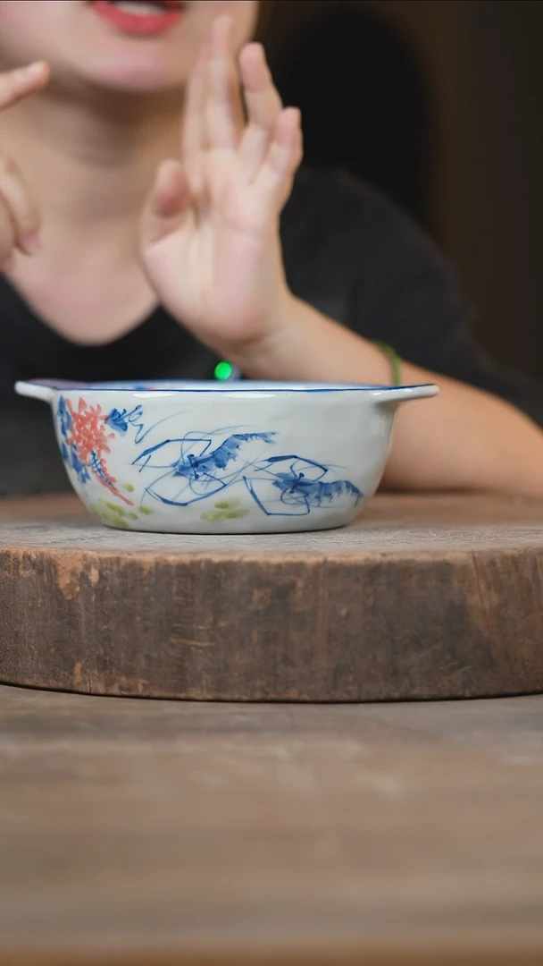 瓷片景德镇高温釉下彩（食品级）