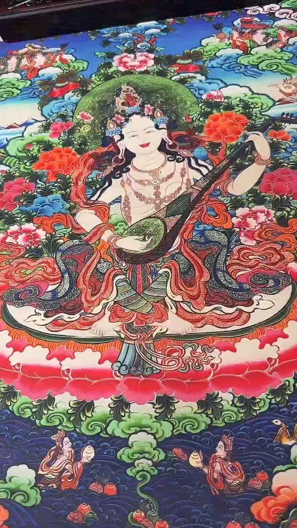 卷轴画藏式珍藏彩绘艺术馆5