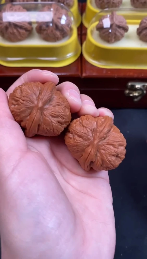 把件文玩核桃元宝38尺F281