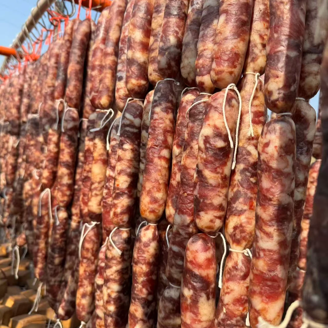 手工土猪肉香肠腊肠咸香味土特产