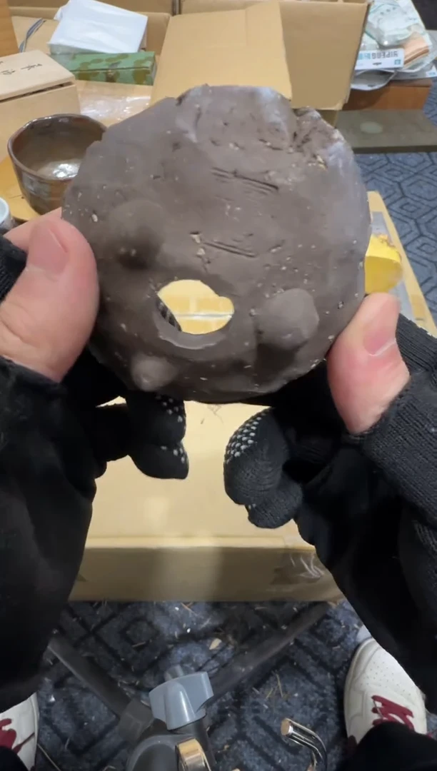 摆件陶猕****?二哥亚路中古文化