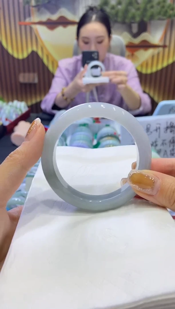 未镶嵌手镯翡翠0007516