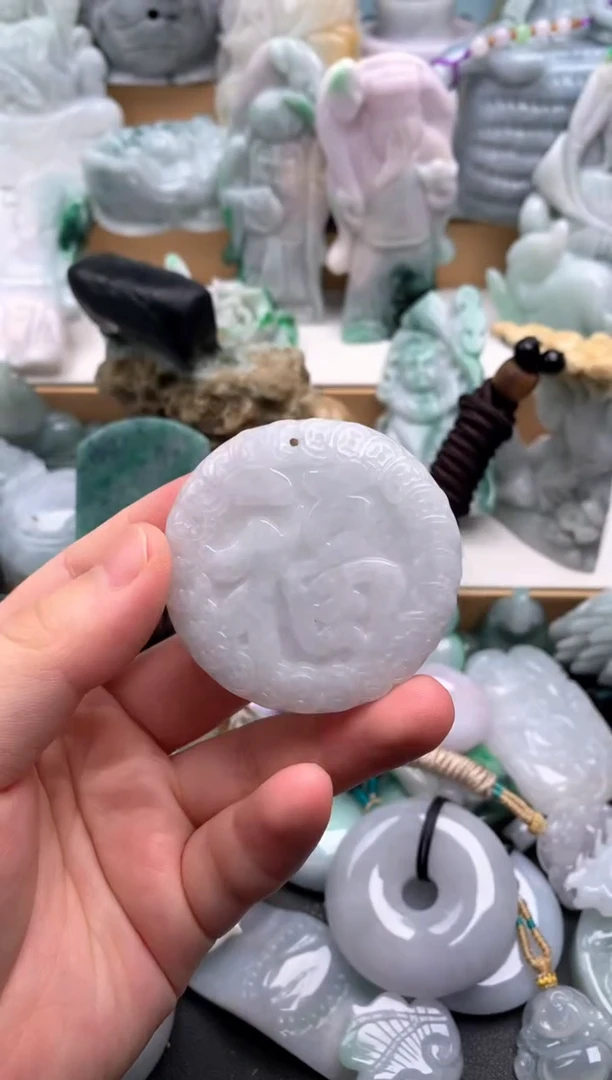 吊坠(不含链)未镶嵌翡翠1