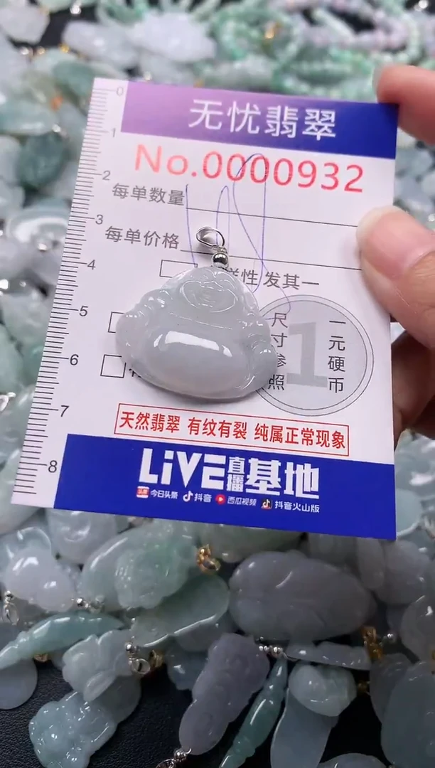 颈饰未镶嵌翡翠932
