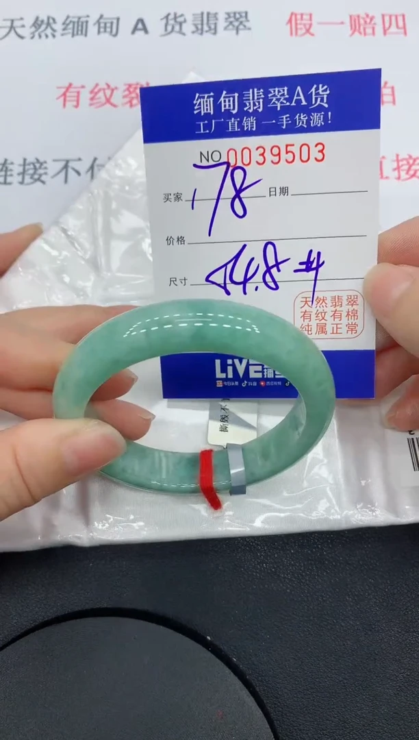 未镶嵌手镯翡翠9503缅甸翡翠手镯