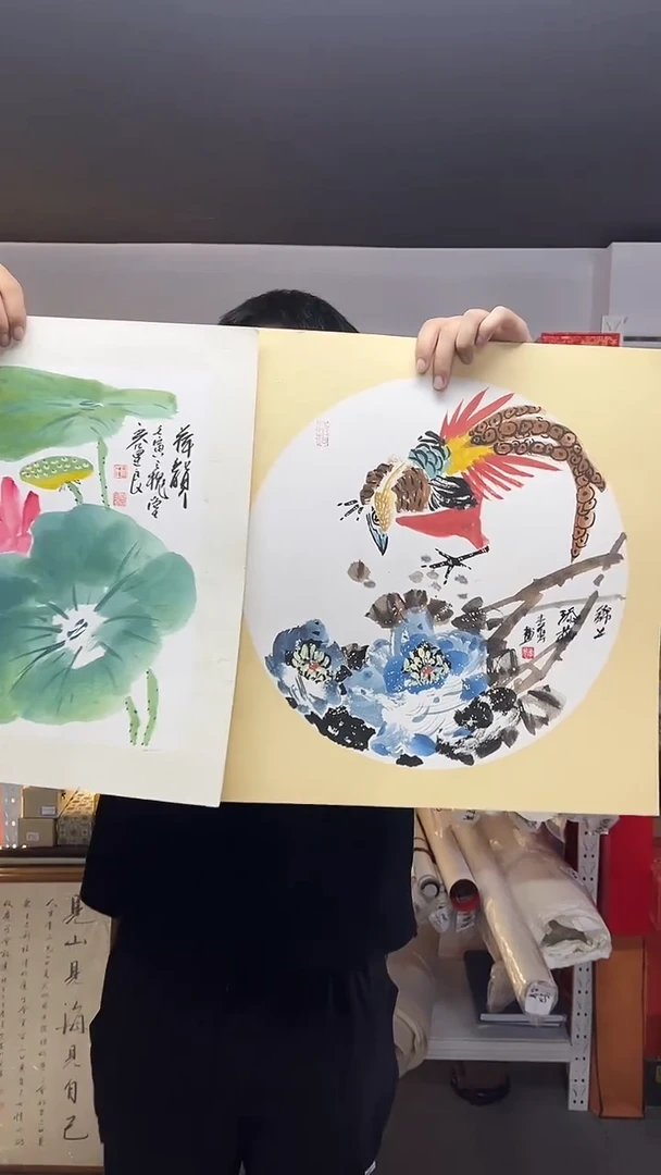 国画艺术家书画作品33