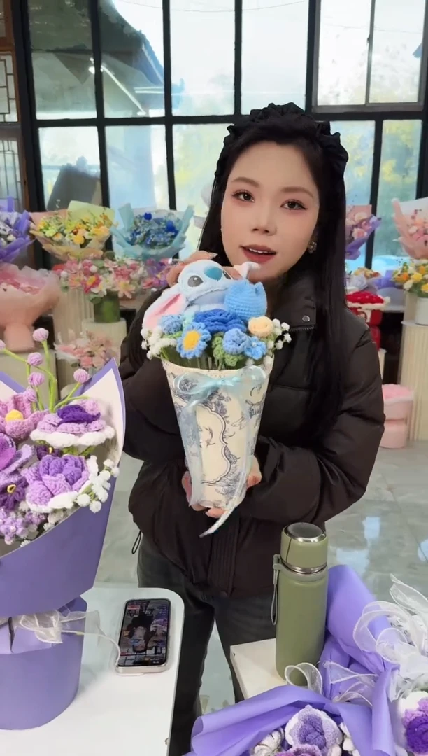 非遗手工定制花束，孤品清仓！