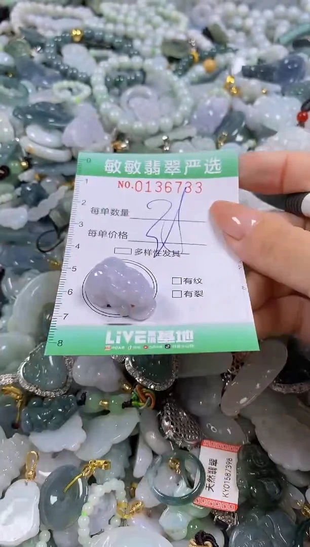 【闪购商品】翡翠颈饰未镶嵌闪购0136733