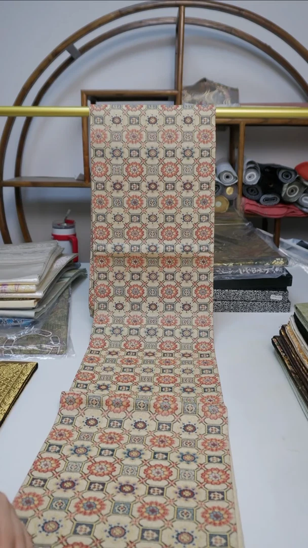 织绣46缀织宝相花宝相花