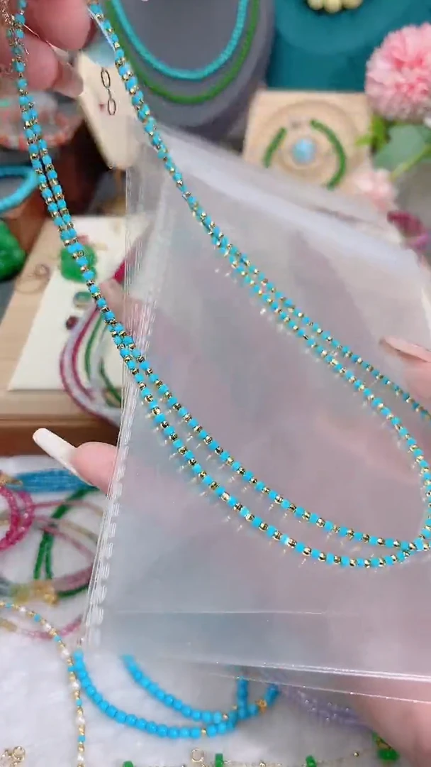 银S925镶嵌颈饰水晶满天星松99