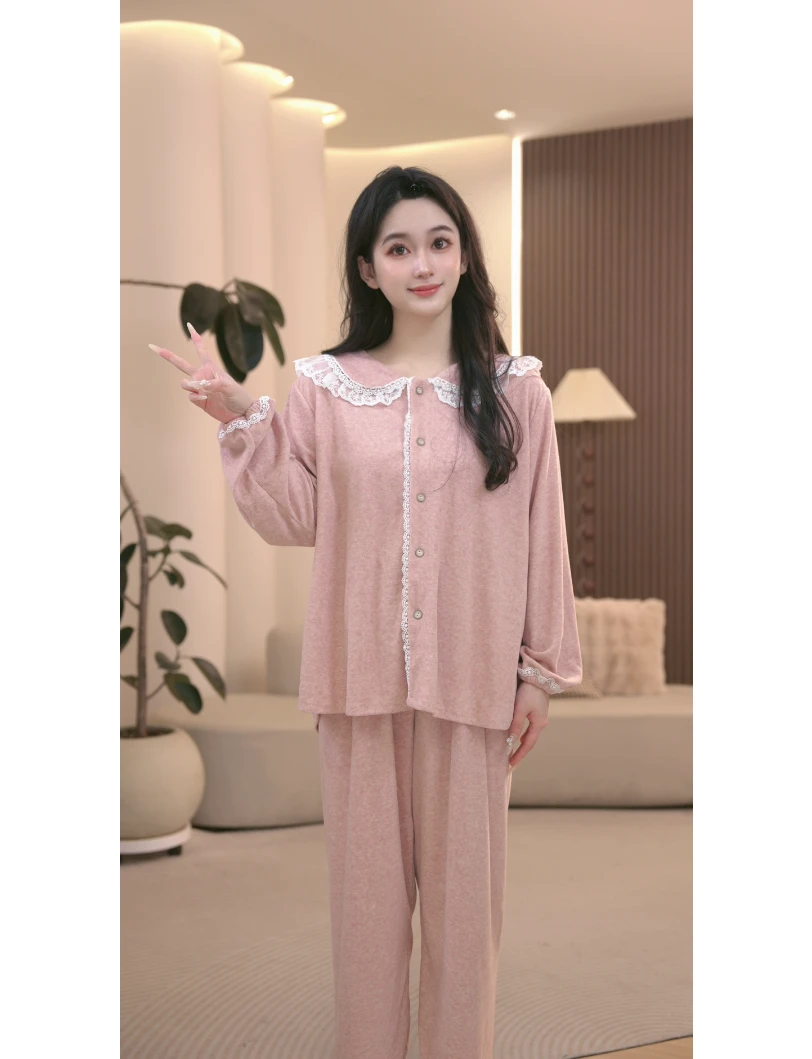 DM【桃之夭】高定设计款冬款加厚家居服套装女士XXX