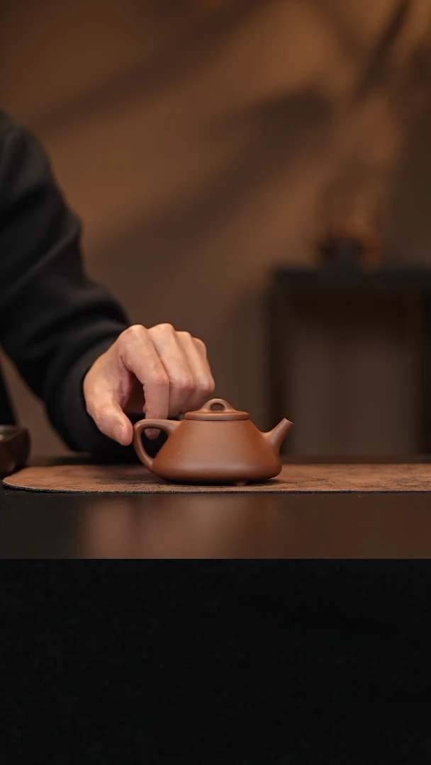 【闪购商品】紫砂茶壶允禾斋 紫泥 子冶石瓢