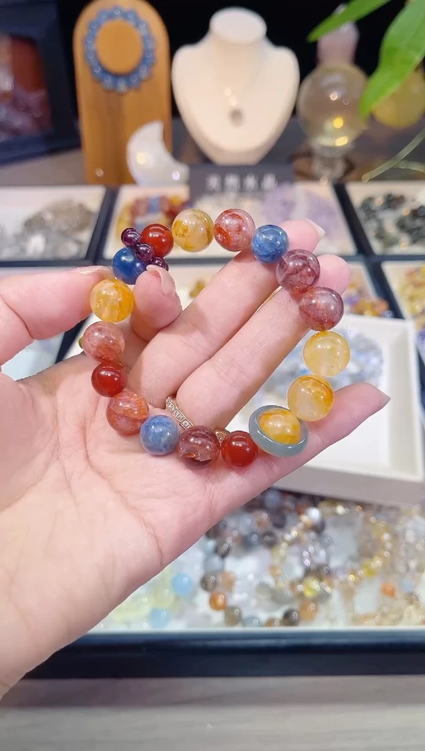 未镶嵌手串水晶敦煌多宝