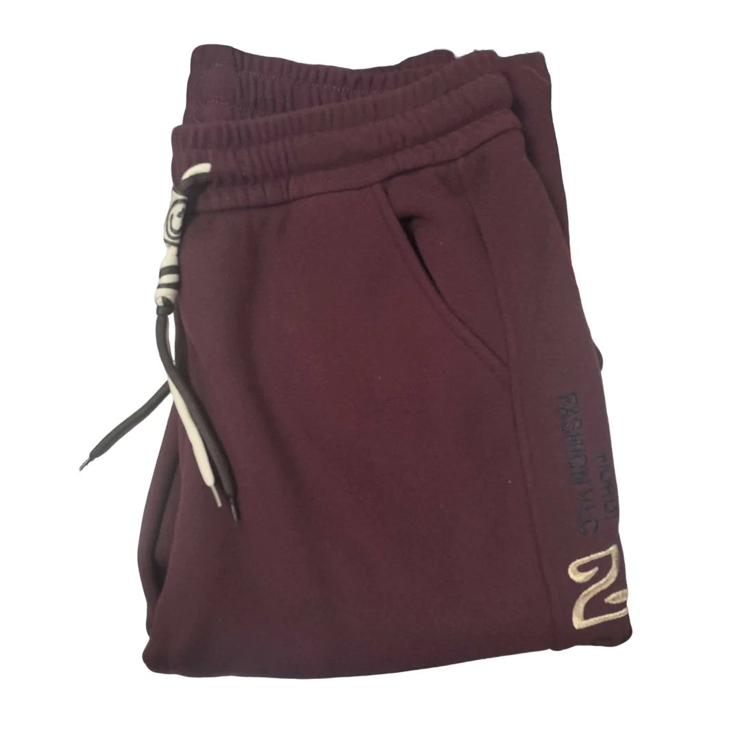 698升女防风加绒收口卫裤