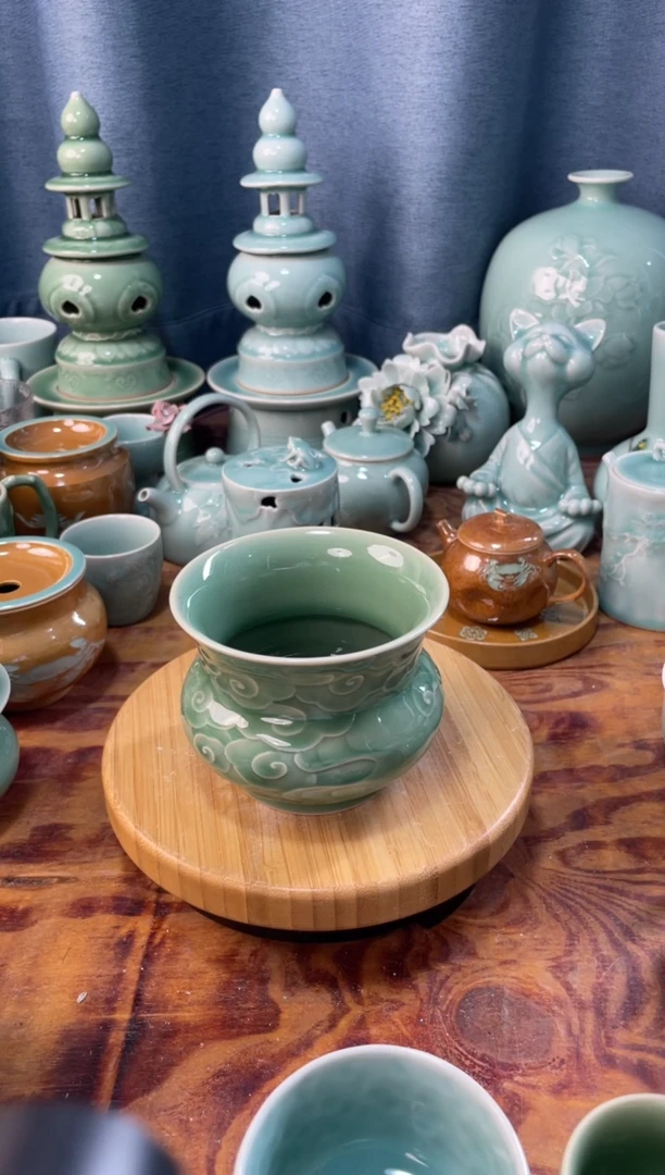 微瑕慧语瓷坊 龙泉青瓷大促