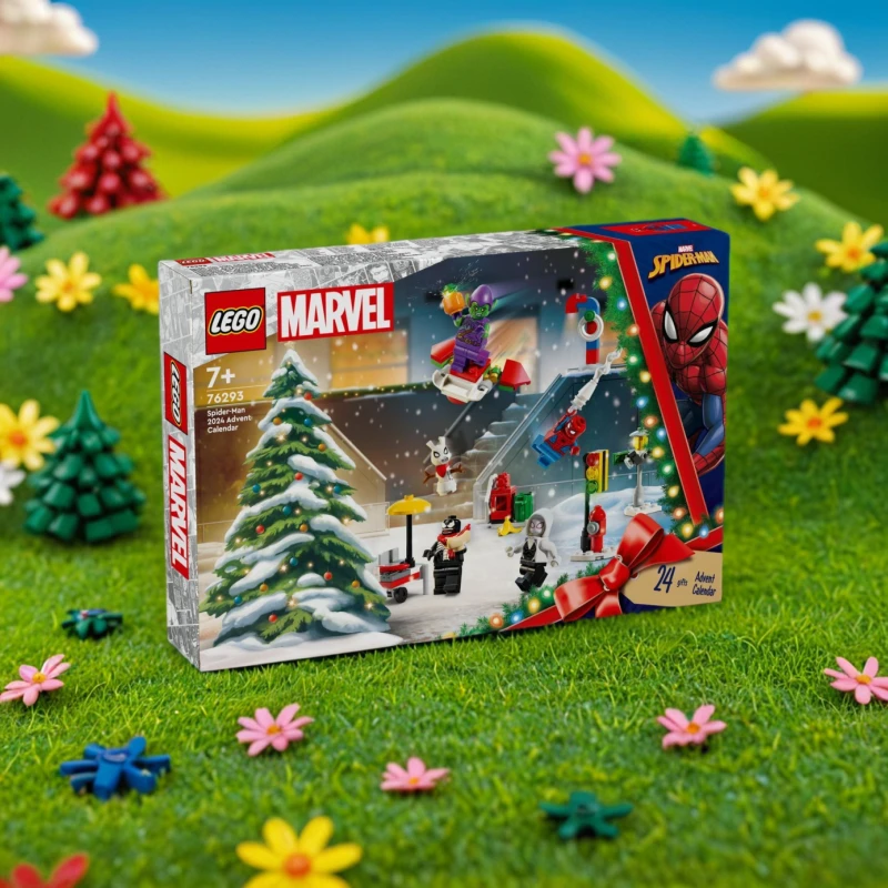 LEGO/乐高积木76293蜘蛛侠 2024 年圣诞倒数日历1盒礼物优选