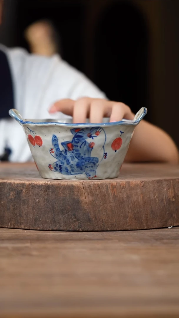 瓷片景德镇高温釉下彩（食品级）