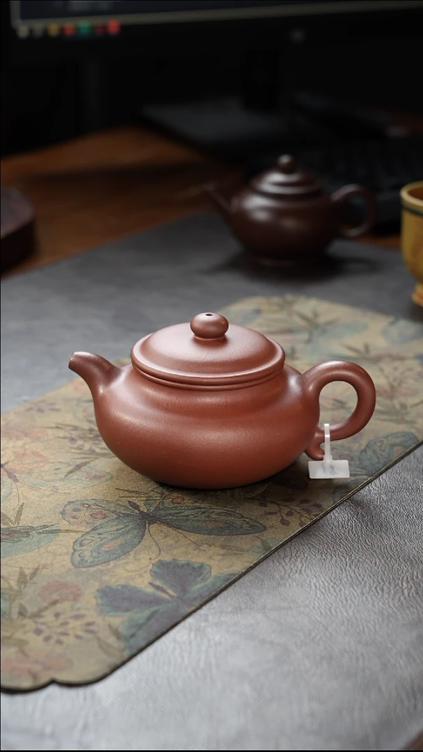 茶壶紫砂大亨仿古底槽青