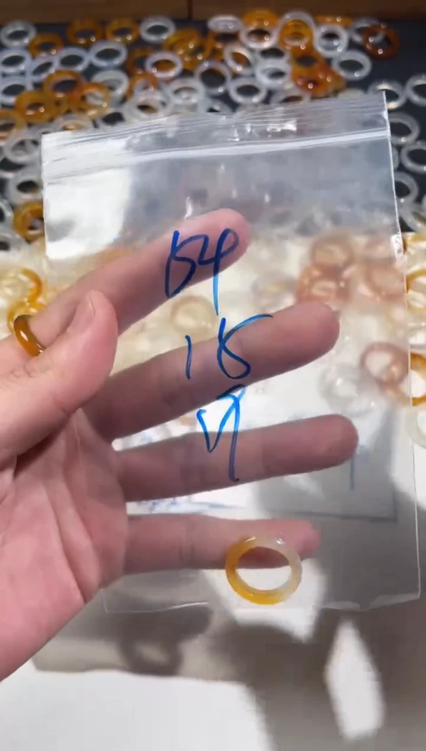 【闪购商品】玛瑙/玉髓戒指未镶嵌54