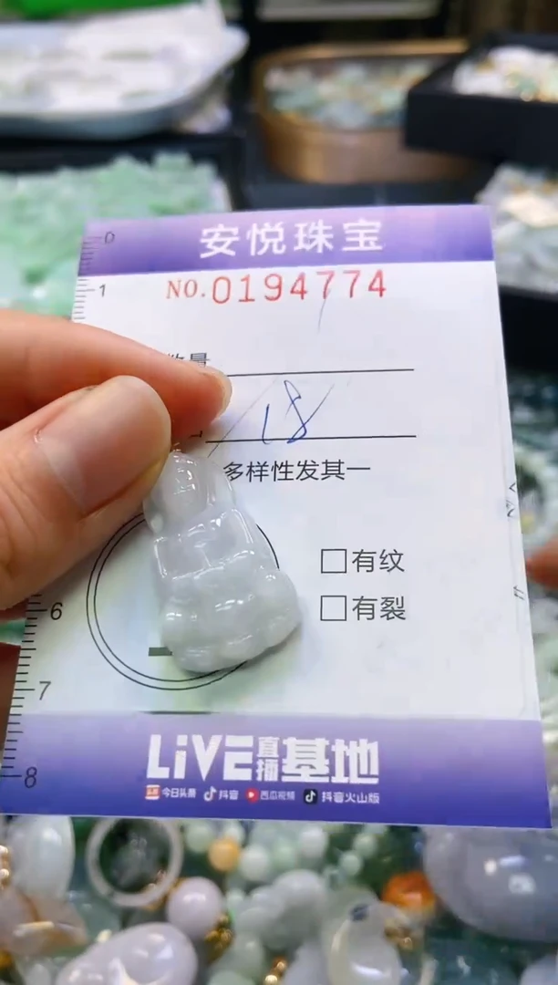 翡翠未镶嵌颈饰闪购0194774多样性发其一