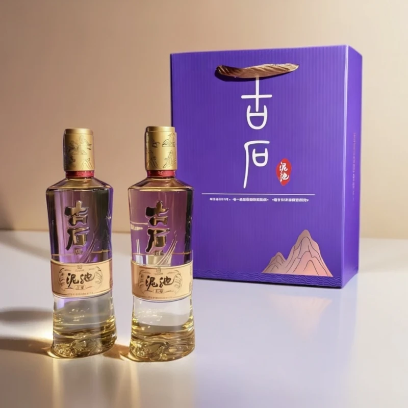 古石泥池酒【2瓶装】浓香型白酒纯粮口粮酒固态优级42度580ml42度