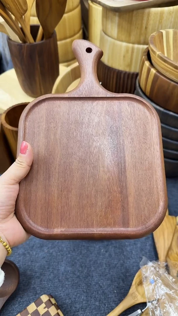 花梨木整切牛排板实木瑕疵不退不换