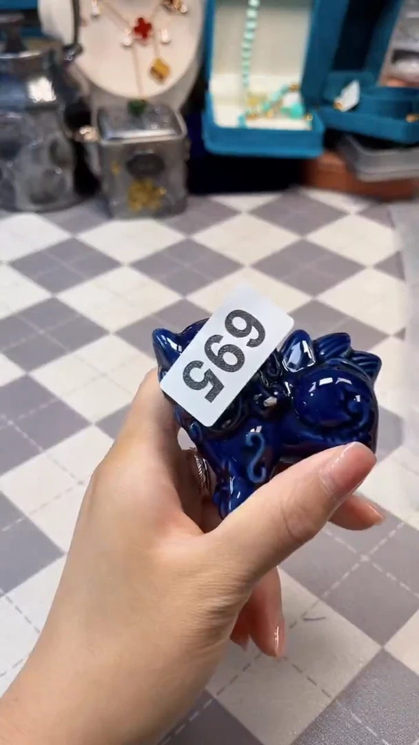 瓷片陶茶666文玩周边多人蓝驴男xl