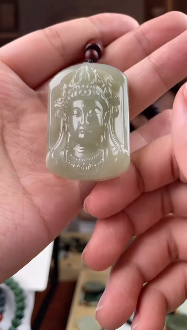 颈饰未镶嵌和田玉拍一发一，多样性发货