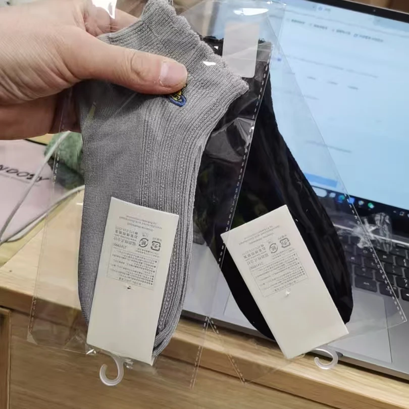 Z490 土星袜子灰色+黑色