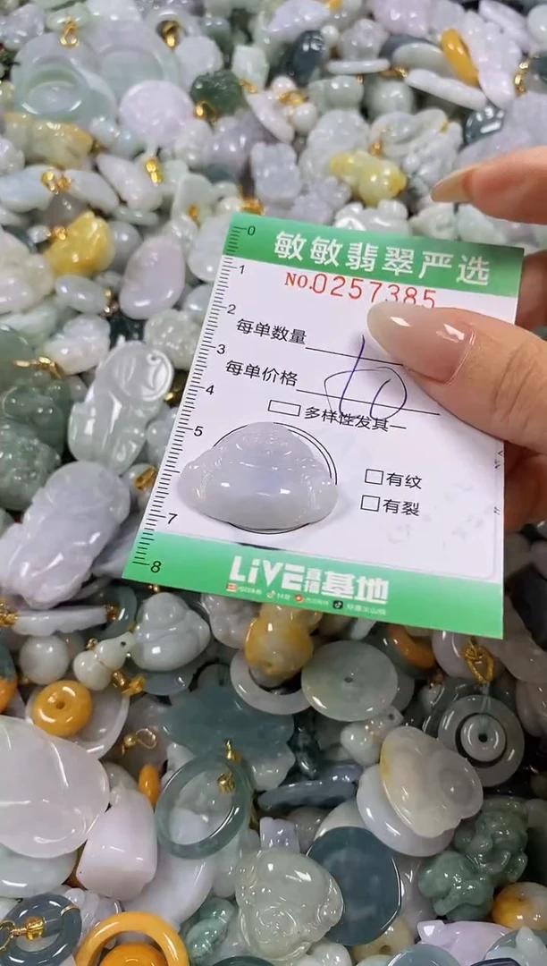 翡翠未镶嵌颈饰闪购0257385
