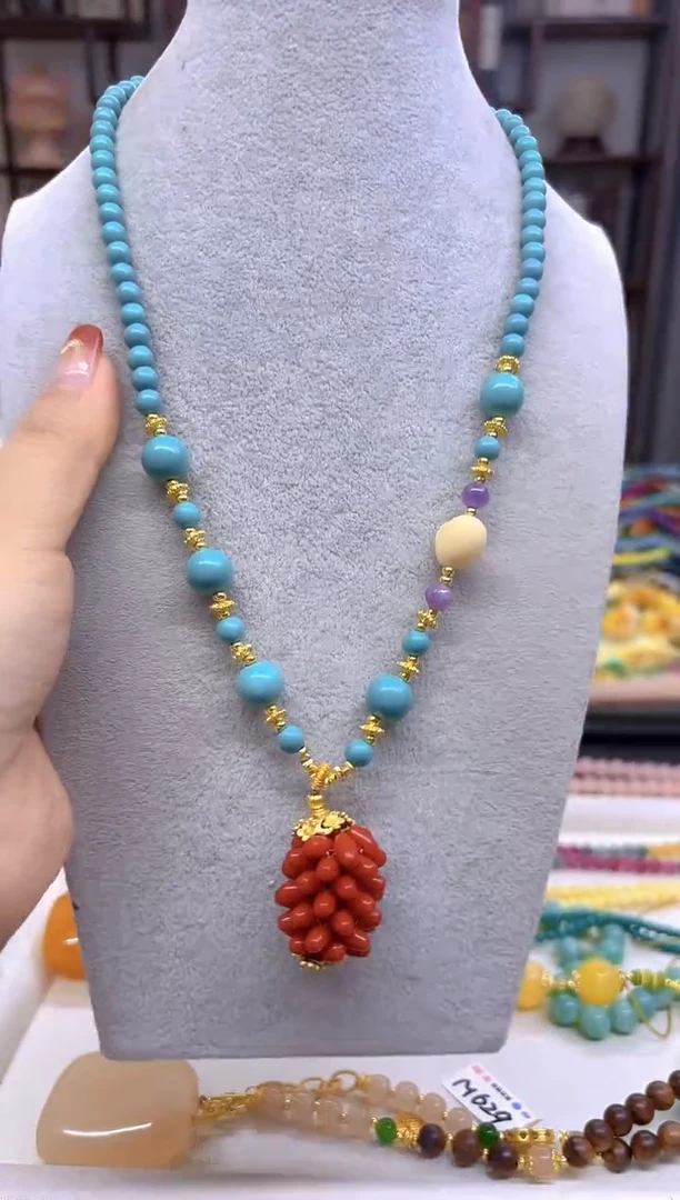 【闪购商品】玛瑙/玉髓毛衣链未镶嵌M682