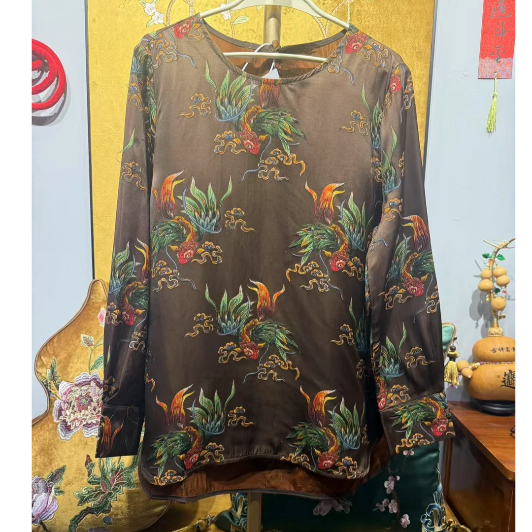 42新中式锦鲤打底衫