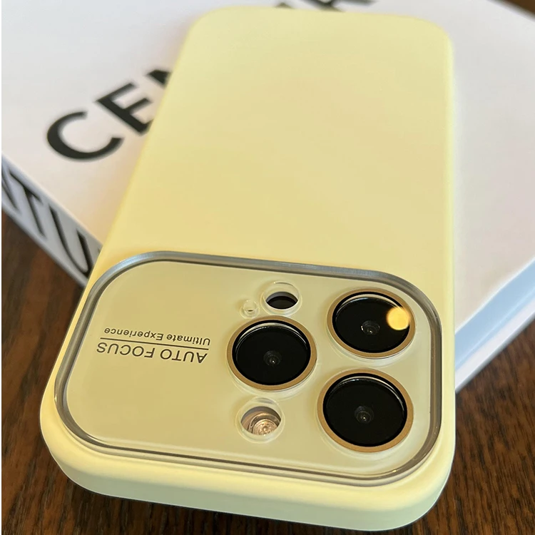 秒变17适用苹果15promax液态硅胶手机壳大视窗镜头全包防摔14/13