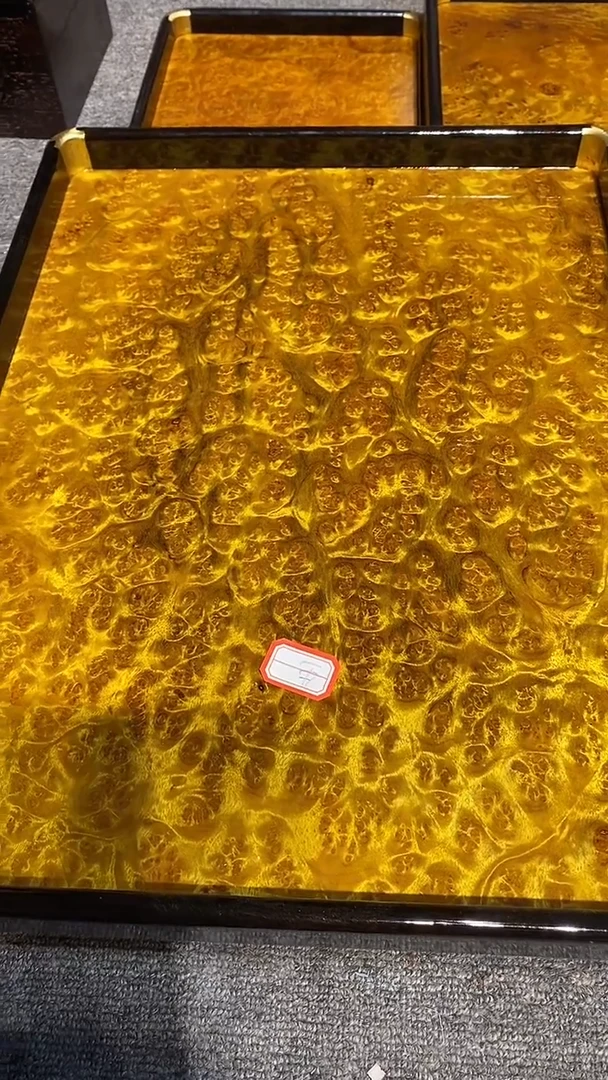 香樟木木雕款生****，大茶盘一个