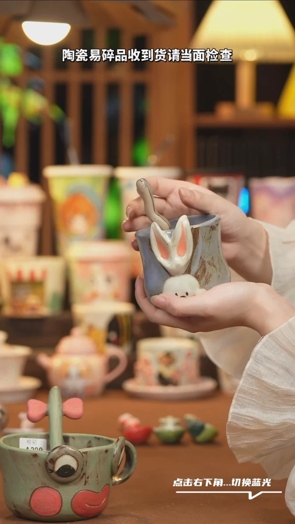 瓷片A189文创纯手工手绘