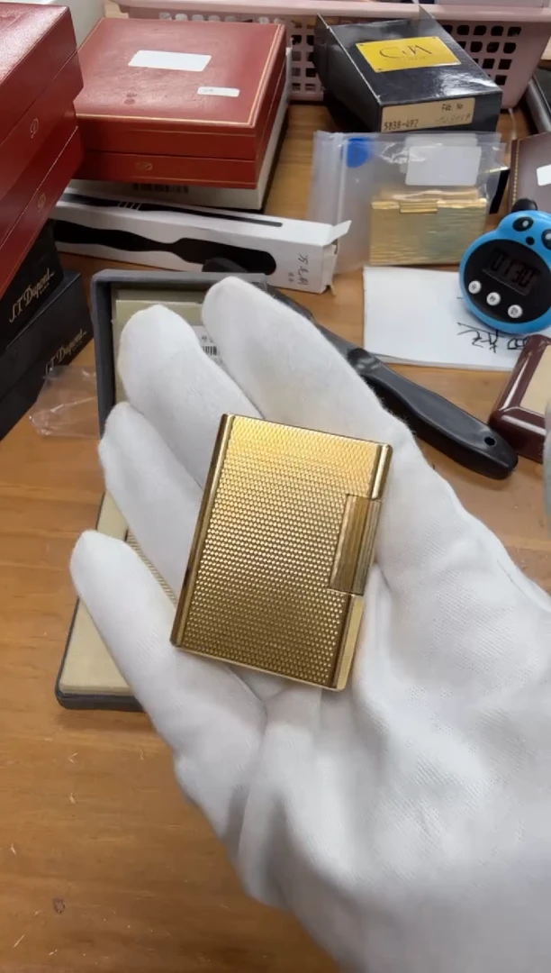 纯铜du家L1小号麦穗金色