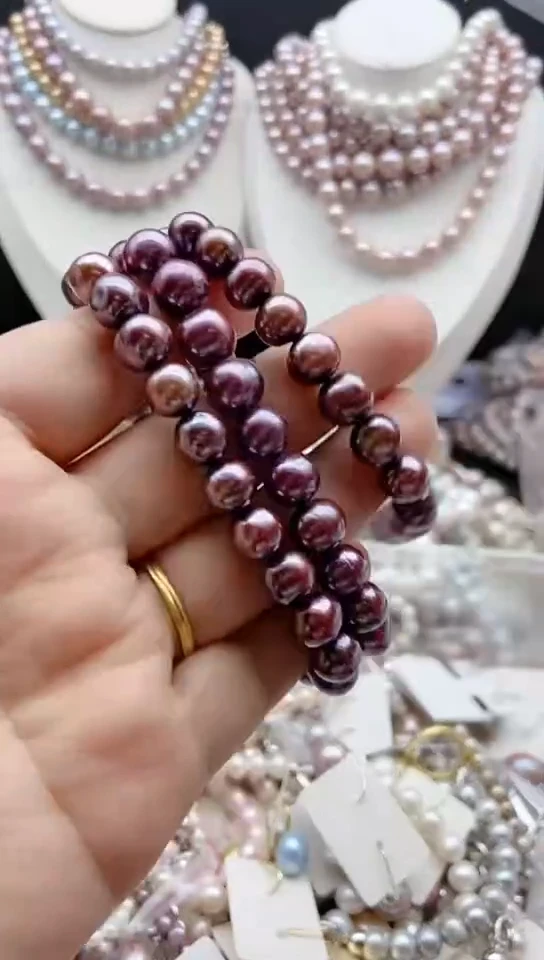 淡水珍珠未镶嵌颈饰1