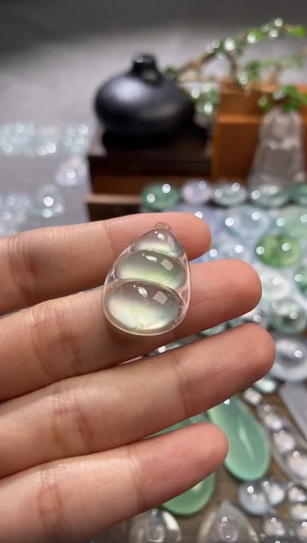 吊坠(不含链)未镶嵌翡翠豆子