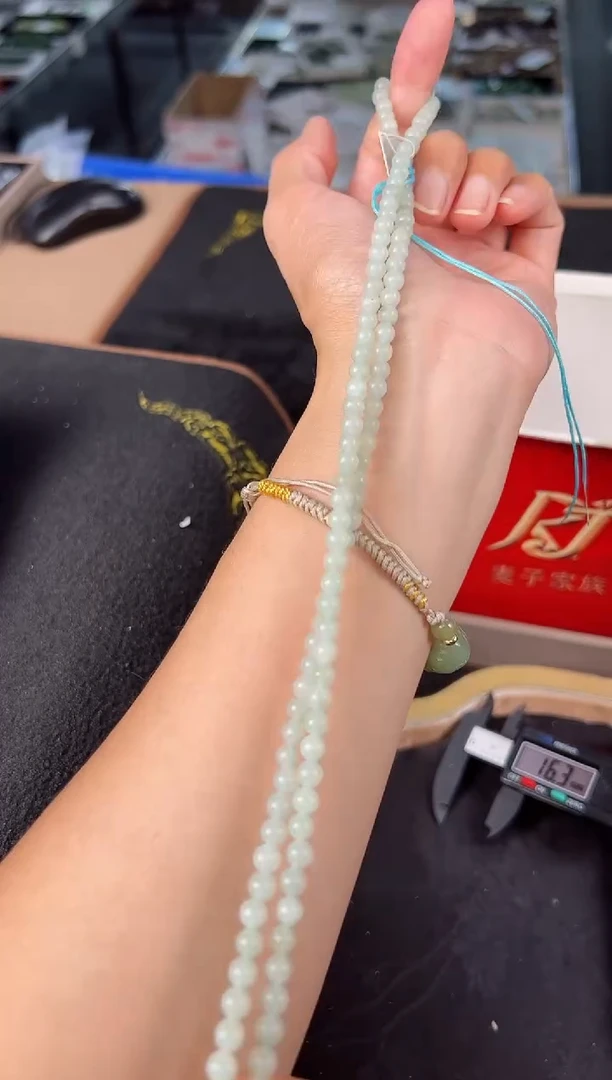 项链未镶嵌和田玉麦子家族项链 XL249