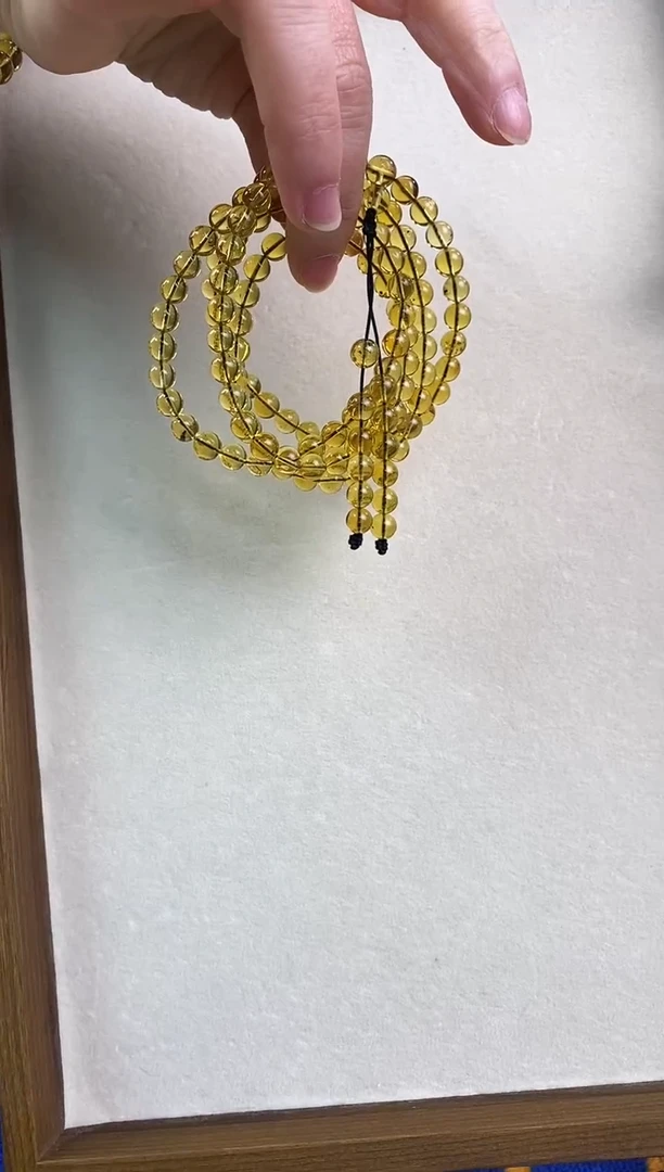 【闪购商品】琥珀颈饰未镶嵌6+0000000