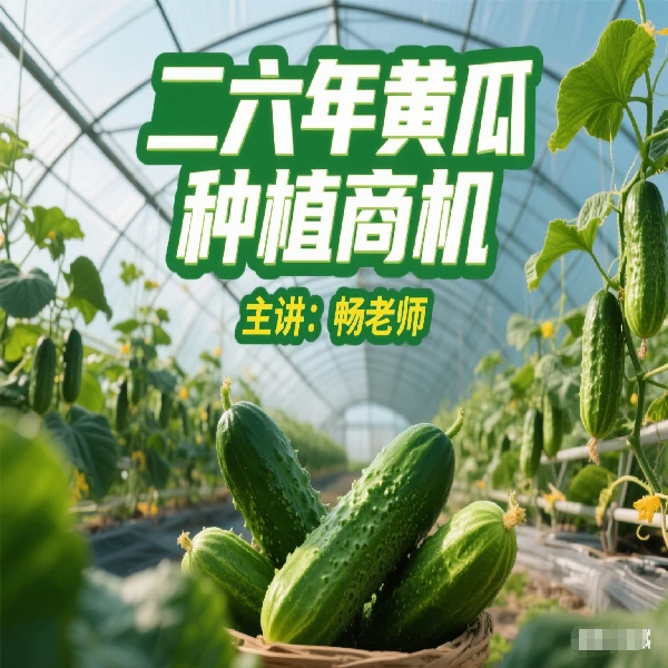 二六年黄瓜种植商机
