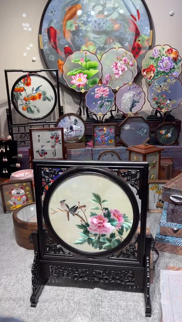 织绣?****ᐝ纯手工苏绣双面绣